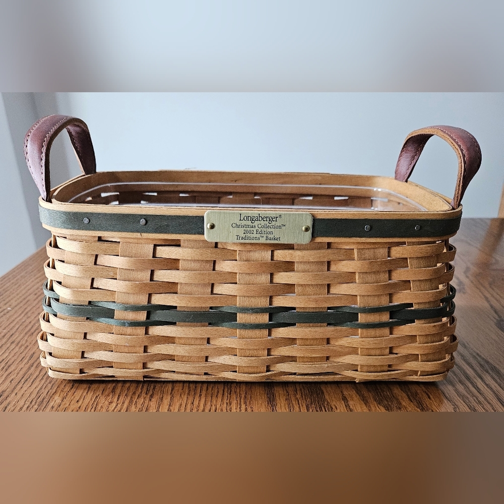 Longaberger Christmas Collection 2002 Edition Traditions Basket